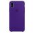 Чехол для iPhone Apple iPhone X Silicone Case Ultra Violet